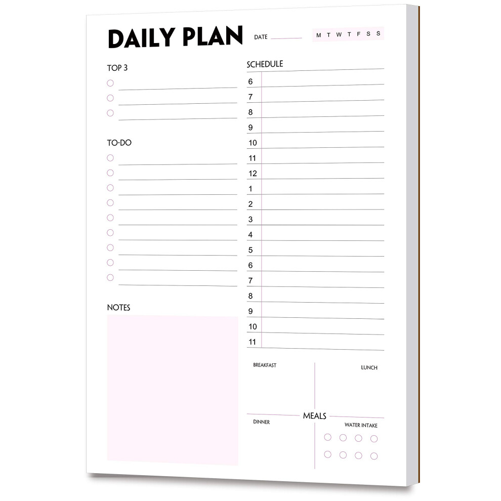 Photos - Other Inventory Nokingo Daily Planner Pad - A5 Calendar, Scheduler, Organizer with Priority, To Do List, Appointments, Notes, Meals and Wate