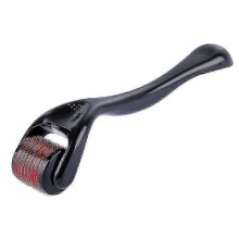(0.75mm red wheel) Derma Roller, 540 titanium microneedle roller for facial wrinkles