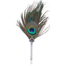 ANCLLO Vintage Feather Quill Pen Nature Feather Dip Pen for Wedding Sign in Creative Office Supplies