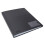 Rapesco 1651 Germ-Savvy Antibacterial, Hardcover Polypropylene Presentation Folder 50 Pockets A4, Black 1