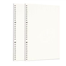 Zelten Loose Leaf Punched Paper Refills Paper for 6 Hole Binder Personal Organizer Diary Notebook Refillable Planner (Sketch,B5/26 Hole)
