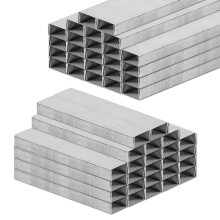 JIKIOU 10000 Staples, 6 mm Standard Staples, 100/Strip, 25 Sheets Capacity(24/6), Jam Free for Stapler Heavy Duty