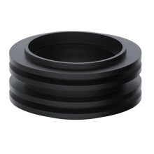 Flush Pipe Cone, Rubber Toilet Pan Inlet Seal, Low Level - PlumbEZ