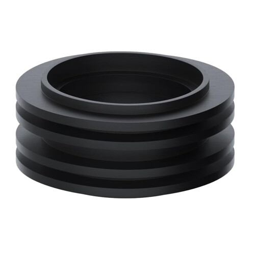 Flush Pipe Cone, Rubber Toilet Pan Inlet Seal, Low Level - PlumbEZ