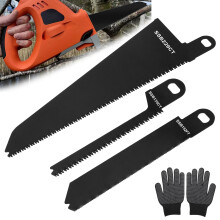 3PCS SSB229CT SSB152FT SSB135CT Saw Blades, Steel Metal Reciprocating Saw Blades Compatible with Black and Decker Scorpion Saws Blade for Wood, Plast