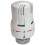 White Thermostatic Radiator TRV Valve Head Replacement 1