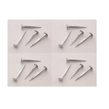 SISI UK 50 x Fine Cut - UPHOLSTERY/CARPET TACKS/PINS/NAILS - Size:10mm,13mm,15mm & 20mm Zinc (10mm)