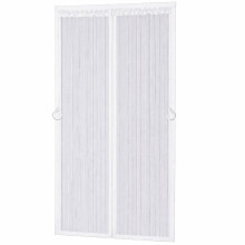Magnetic Fly Screen Door-Extra Sturdy Pet-Friendly Mesh with Reinforced Magnetic Strips | Auto-Close Insect Curtain, No Tools Installation