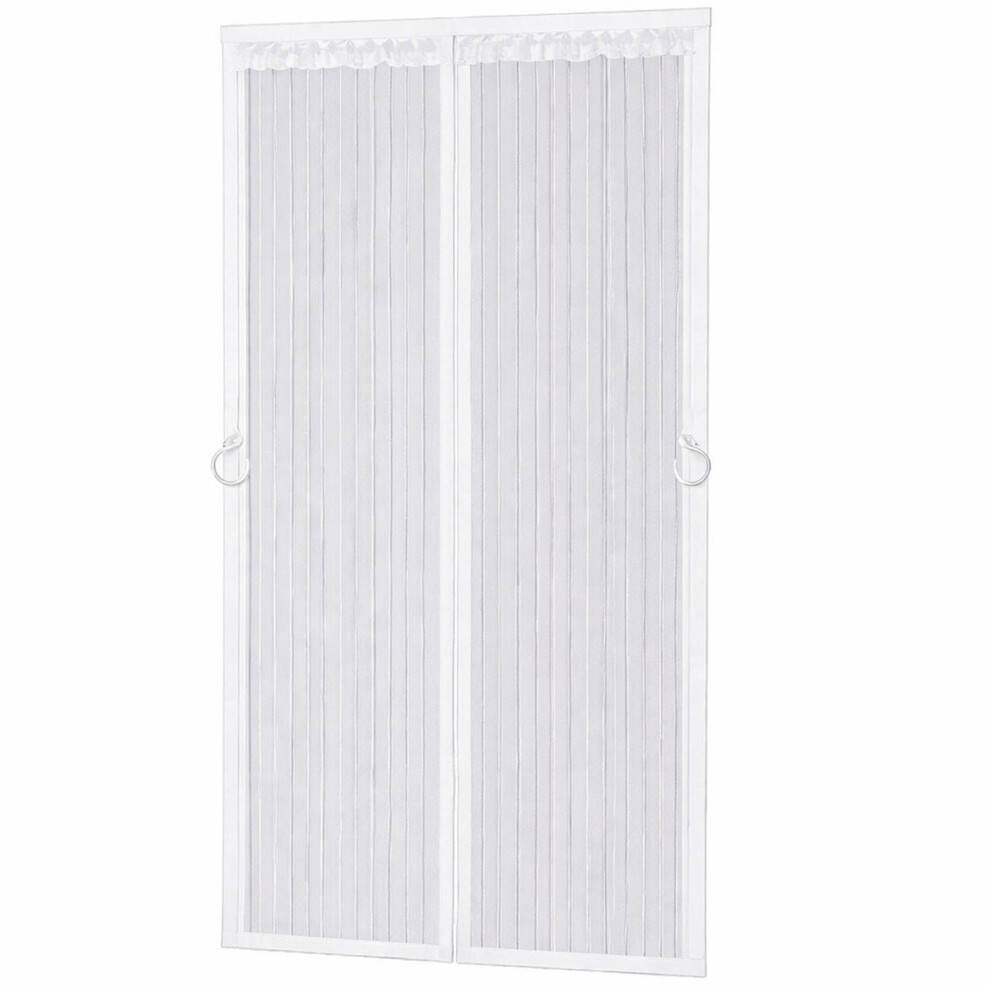 Magnetic Fly Screen Door-Extra Sturdy Pet-Friendly Mesh With Reinforced Magnetic 5002293101261