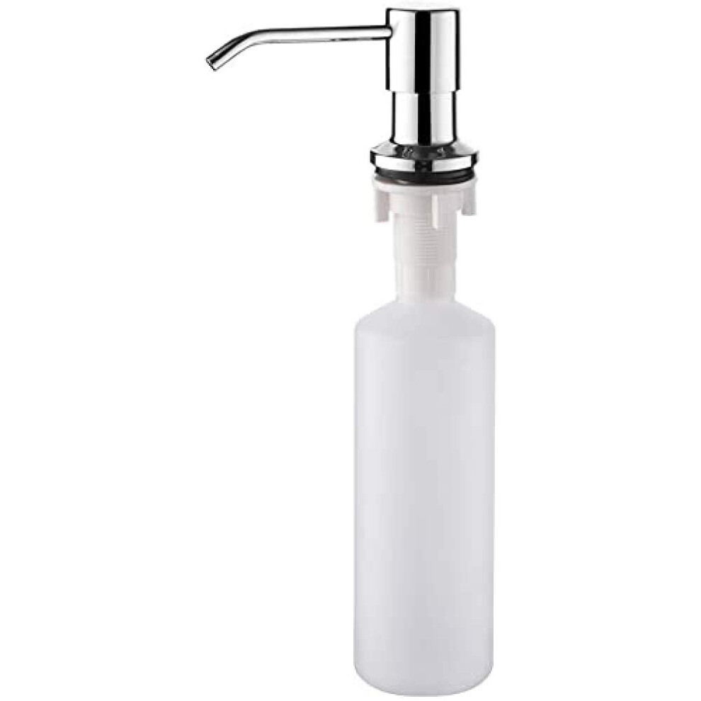 Ibergrif M34027 Kitchen Sink Soap Dispenser, Built In 500Ml Liquid, Replacement Sink Dispenser Pump, For Bathroom And Dish Lotion Sink, 360 Rotation 5001335138548