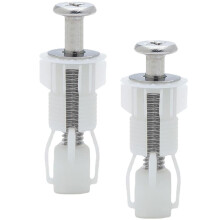 2PCS Toilet Seat Fittings,Toilet Seat Fixings,Toilet Screws,Top Fixing Toilet Seat Fittings,Replacement Nuts,for Toilet Covers Blind Hole Fitting,for