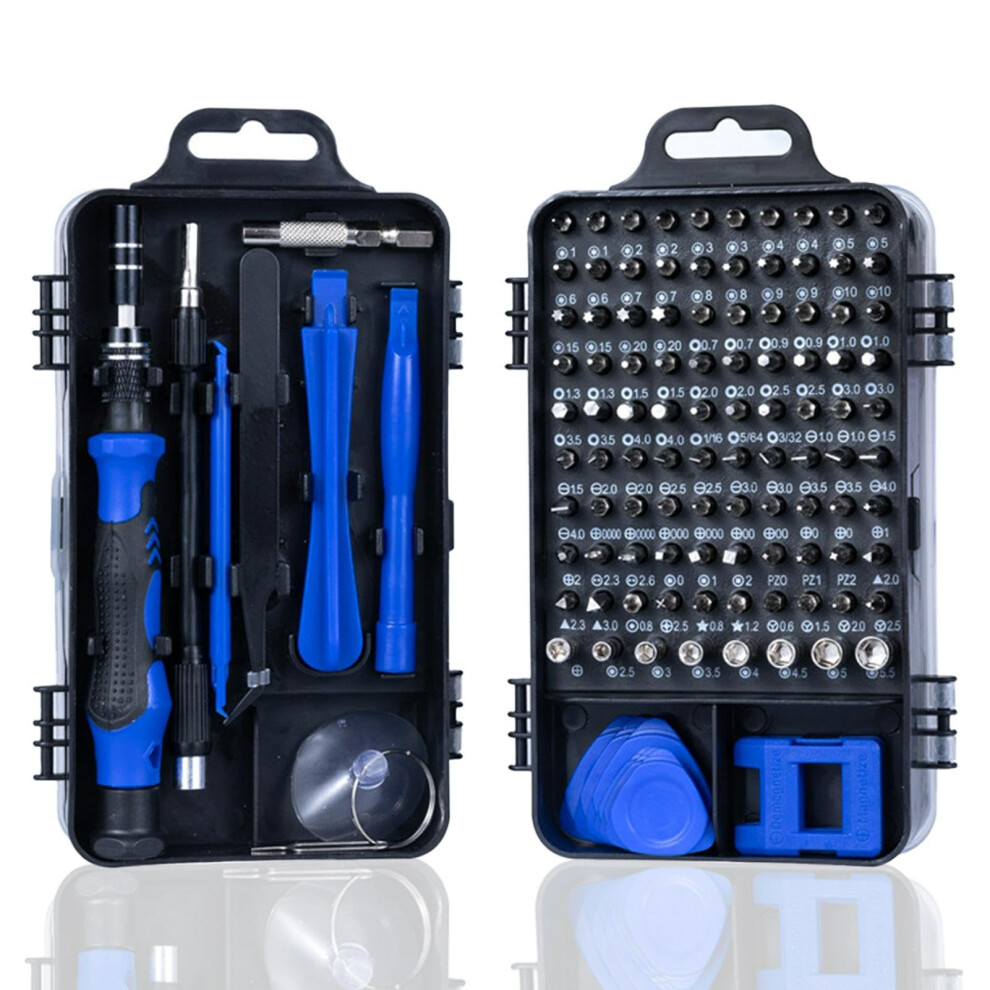 Precision Screwdriver Set Mini Kit, 115 In 1 Magnetic Small Screwdriver Set, Professional Repair Tool Kit For Pc Computer Laptop Phone Tablet Switch 5051226962578