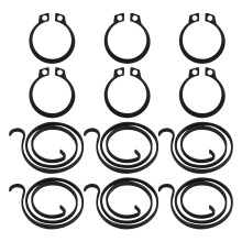 6 Set Universal Hardware Door Handle Spring Replacement Repair-Kit,Easy Installation Doors Lock Internal Repair Set for Repairing Sagging