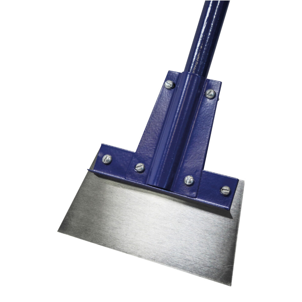 Faithfull Floor Scraper – 200Mm (8In) Wide Blade With 1450Mm (57In) Fibreglass Handle For Surface Cleaning & Preparation
