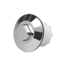 GROHE Air Button WC Flush Manual Actuator Flushing System with 750 mm Air Hose for Panel Thickness Up to 30 mm (Use with Adagio Cistern), Chrome