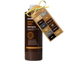 Furniture Clinic Wood Stain (Mahogany) – Fast Drying, Highly Concentrated, and Easy-to-Apply Wood Stain for All Indoor & Outdoor Wood