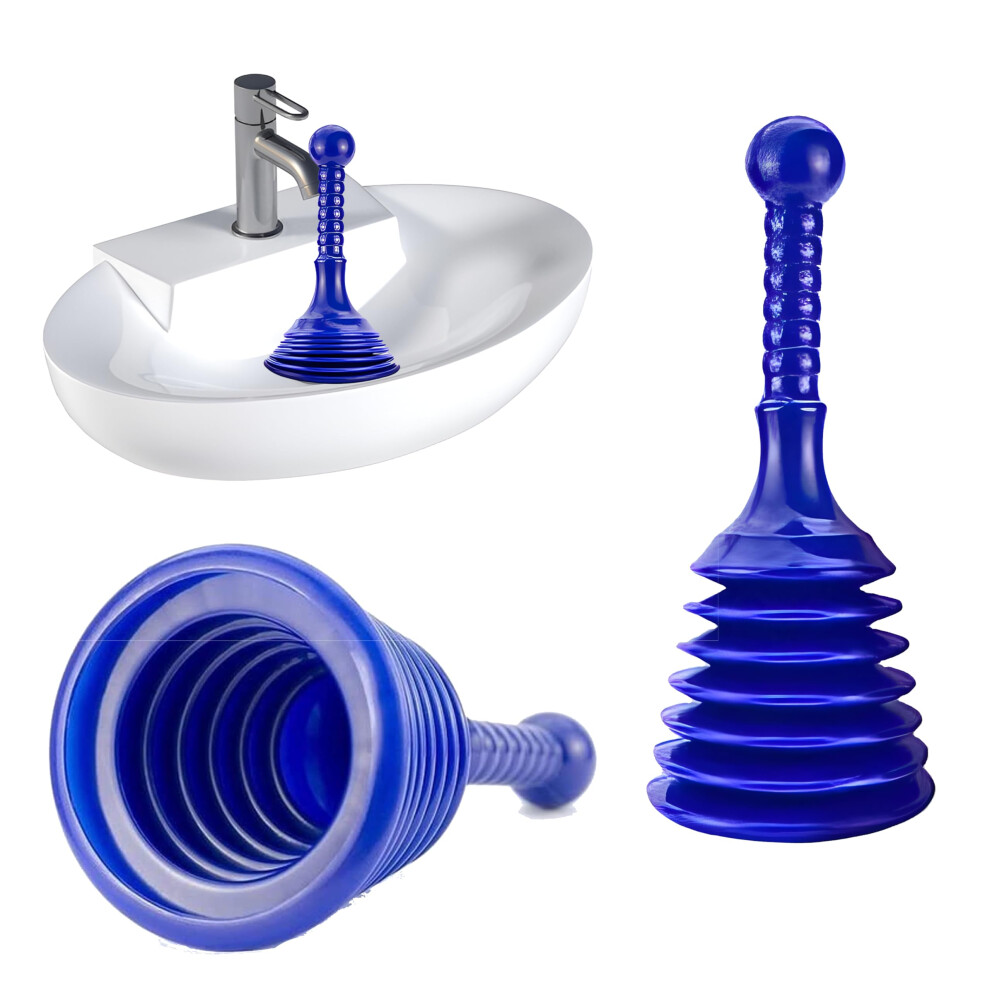 Ar Easy Buy Toilet Plunger For Drains And Sinks Powerful Pvc Sink Plungers For Unblocking Quick & Effective Toilet Unblocker & Drain Plunger Tool For 5051226976483