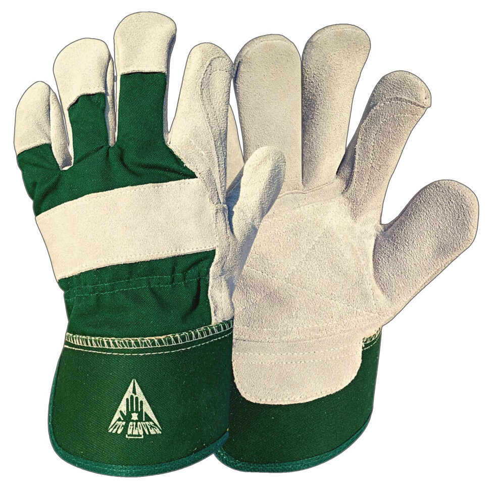 Itc Gardening Gloves For Men & Women, Heavy Duty Leather Garden Gloves, Thornproof & Breathable Work Gloves For Weeding, Planting, Pruning 5051226953187