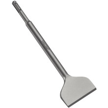 SDS Chisel Bits Fireocre SDS Plus Tile Chisel 250 X 75 mm, Angled Wide Spade Chisel for SDS Plus Hammer