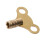 Radiator Key Brass Air Vent Clock Type 1