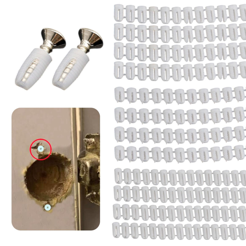 300 Pcs Hinge Expansion Dowels, Plastic Cabinet Repair Inserts For Furniture 5051226979606