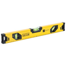 flintronic Spirit Level Magnetic, 400mm/16Inch Level Tool Aluminium Alloy, with 3 Bubble 45,90,180, Shock Proof Torpedo Level