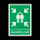 Fire Assembly Muster Point Plastic Sign with Fire/Emergency/Exit/Alarm/Push/Extinguisher/Assembly (EE58) 1