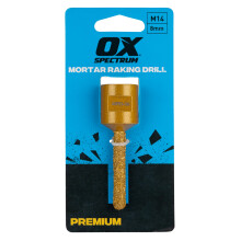 OX Tools MRD-08 Mortar Raking Drill Bit M14 Fitting, Premium Spectrum Series, 8mm x 45mm, Professional Masonry, Long-Lasting