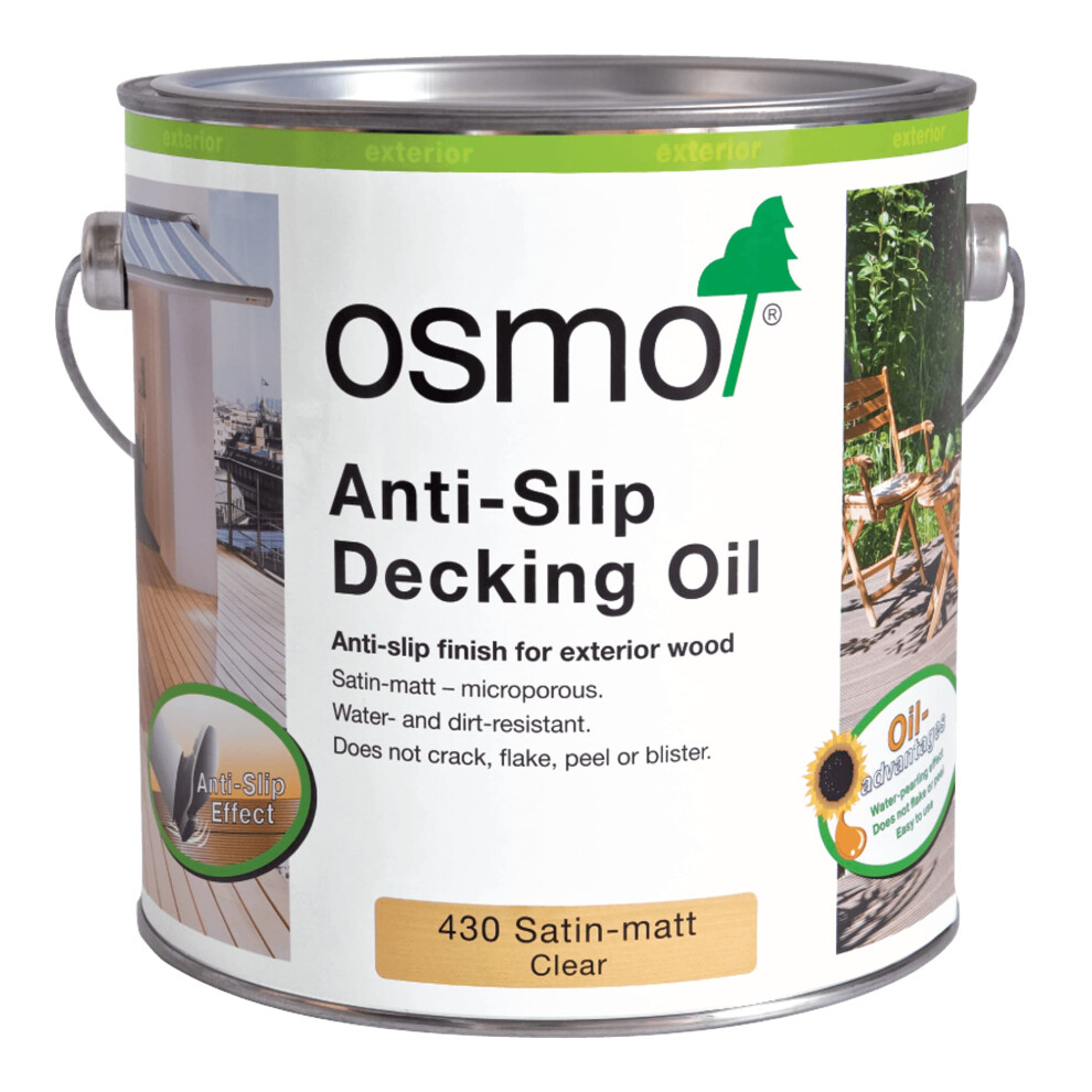 Osmo Anti Slip Decking Oil (430) 750Ml 5051226944994