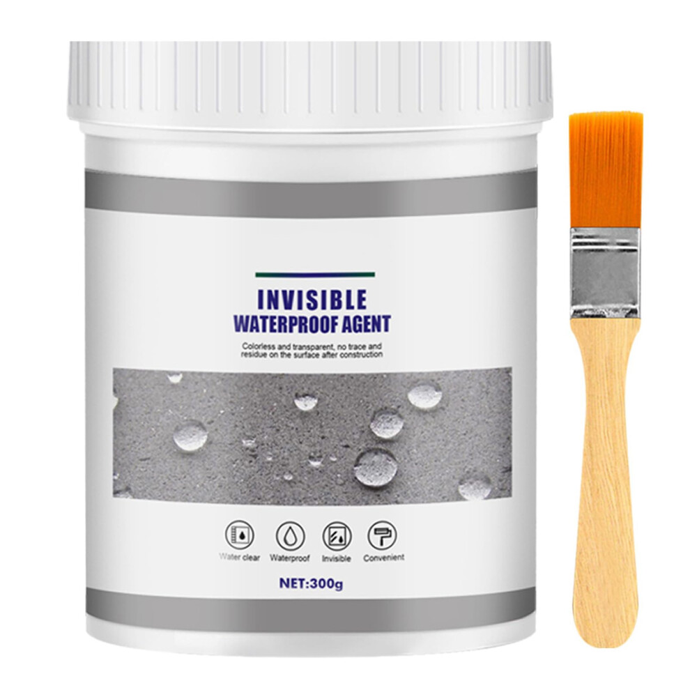 300G Invisible Waterproof Agent, Transparent Insulation Sealant, Clear Waterproof Coating Agent Anti-Leakage Repair Spray Glue Grout Sealer For 5051226988943