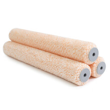 ROLLINGDOG 18 Inch Paint Roller Covers - Large Roller Sleeves for Ceiling,Wall,Floor,Decks Painting (Pack of 3, 3/8" Nap)