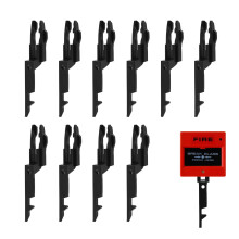 Fire Alarm Test Key, 10 Pack Fire Call Point Keys Spare Emergency Door Release Keys Universal Call Points Safe Tools Compatible with Versions of Call