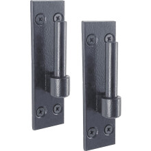 IRONTITE 2 Pack Heavy Duty Gate Hinges with 12mm Pin and 12mm Eye Bolts | to Suit Wrought Iron Gates and Wooden Gates