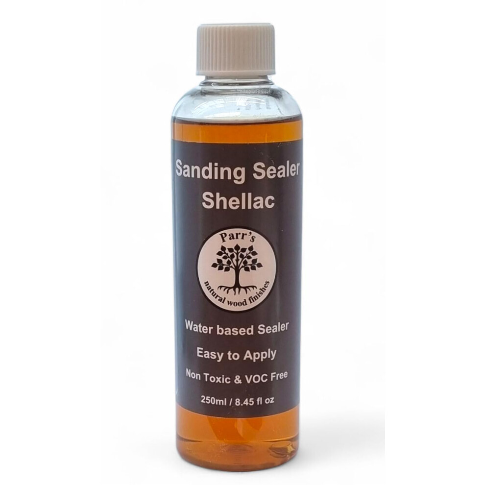 Sanding Sealer - 250Ml - Voc Free- Water Based - Fills The Pores And Creates A Smother Finish For The Top Coat - Improves Water Resistance 5051226956942