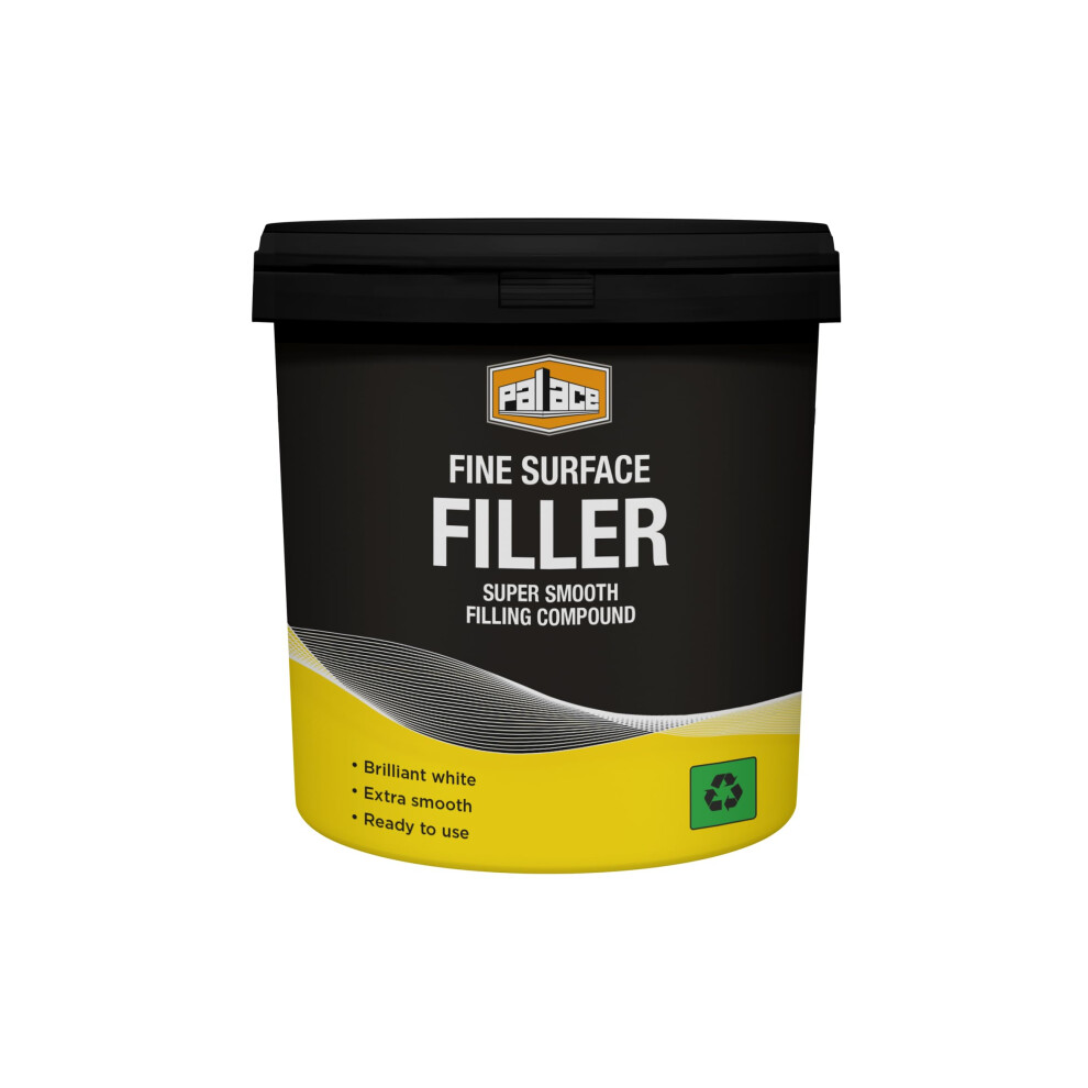 Palace Fine Surface Filler Tub 600Gm - Durable, Multi-Purpose Filler For Repairing Shallow Gaps, Cracks And Fine Nicks – Sandable & Paintable