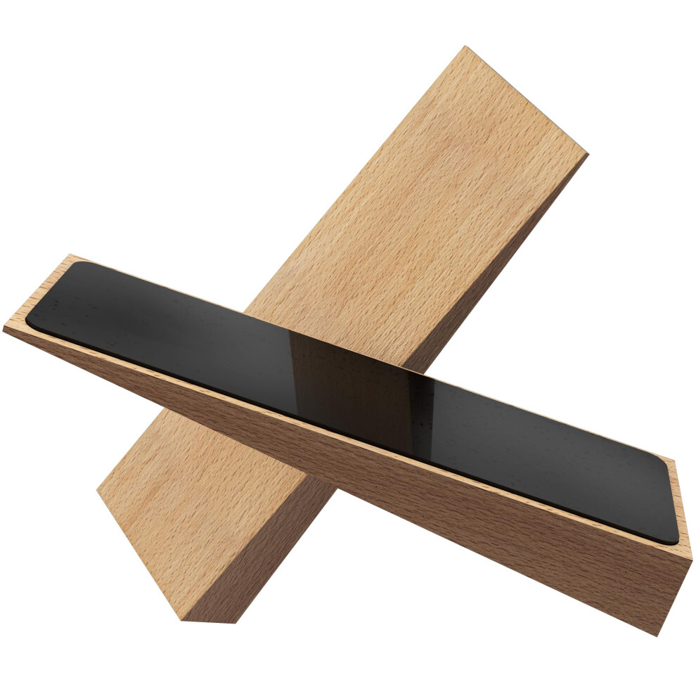 2 Pack Wooden Door Stop - Non-Slip Door Stoppers For Floor - Door Wedges For All Door Types And Surfaces Steady Door Stopper 5007518541181