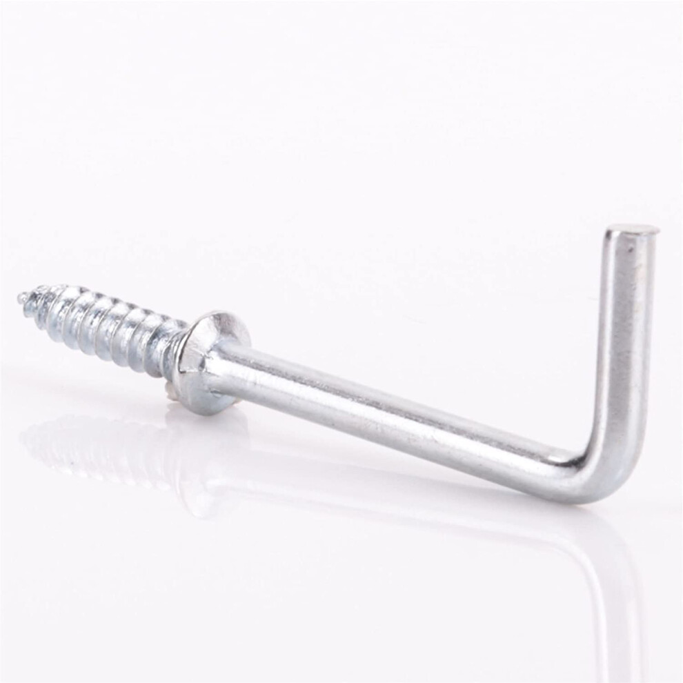 Sisi Uk Small 25Mm Zinc Dresser Hooks Screw In Dresser Hooks Cup Hook L Shape Hanging Hanger Cup Hangers L Screw Hooks For Hanging Party Celebration 5051226951275