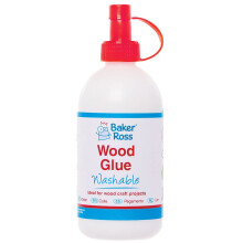 Baker Ross FC859 Wood Glue - 250ml Bottle, Wood Glue for Crafts
