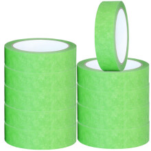 NORTHERN BROTHERS Masking Tape for Painting - Green Painters Tape 24 mm x 20 m Painting Decorators Tapes for Artist Indoor & Outdoor Decorating for