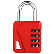 ZHEGE Locker Padlocks with Code, 4 Digit Combination Padlock with DIY Name Tags for Gym Locker, School Locker, Toolbox, Storage Box