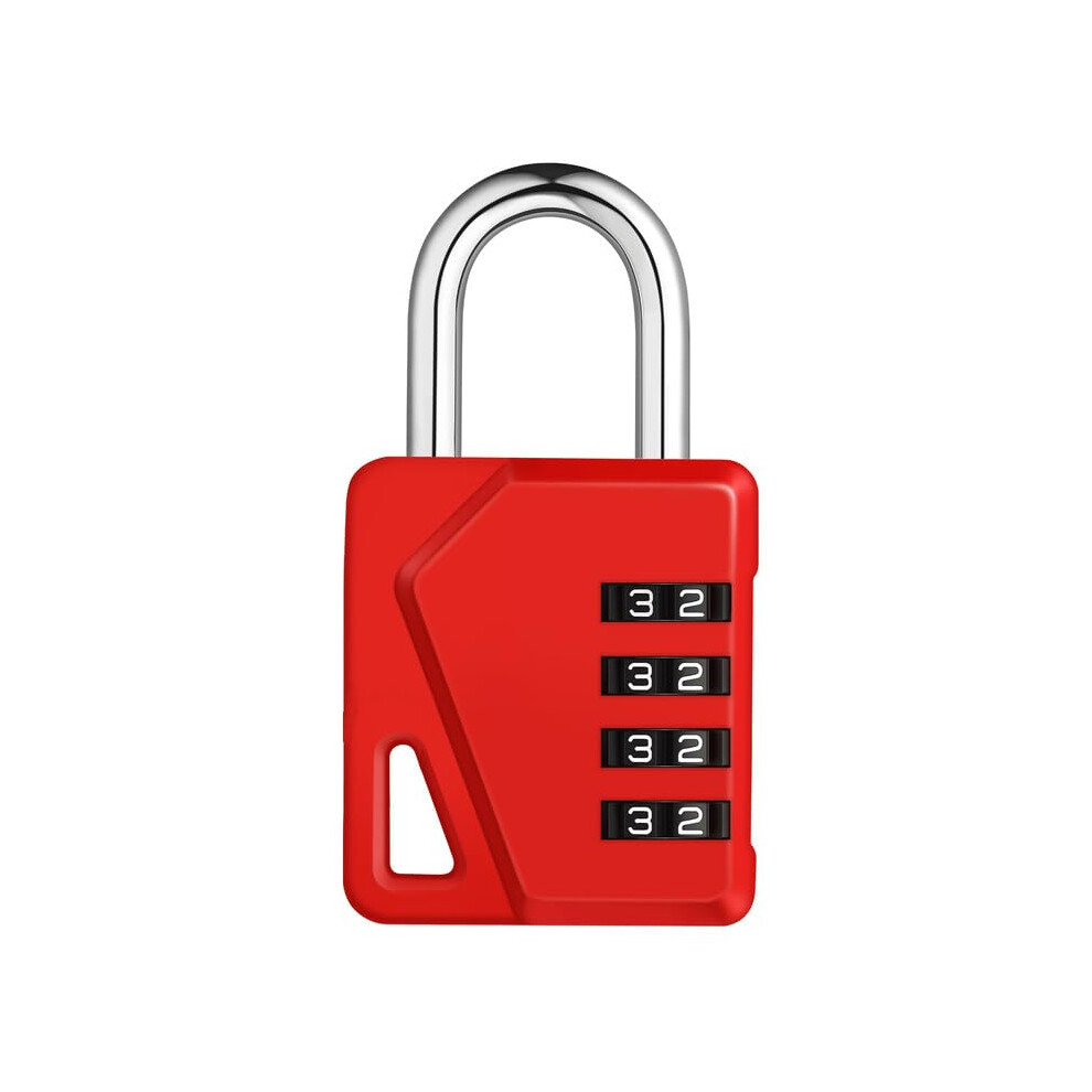 Zhege Locker Padlocks With Code, 4 Digit Combination Padlock With Diy Name Tags For Gym Locker, School Locker, Toolbox, Storage Box 5051226969072