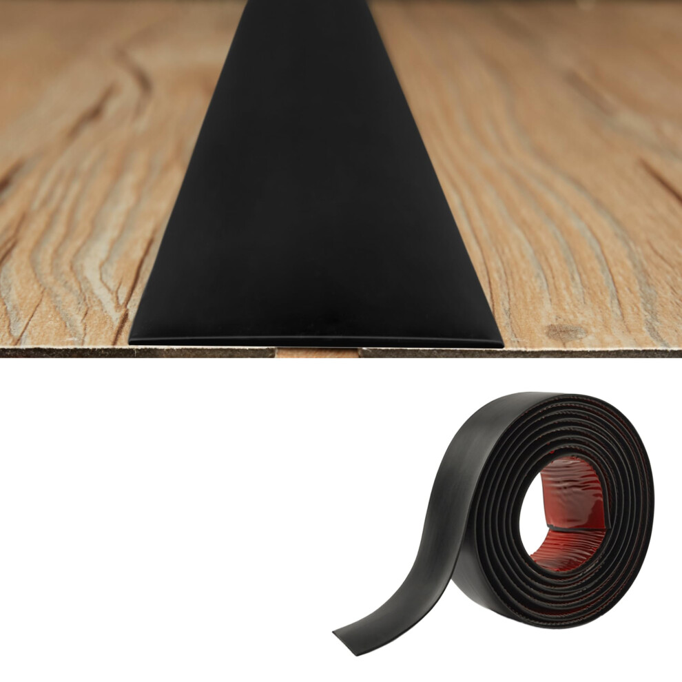Pvc Floor Transition Strip-2Mm Thick5cm Wide,Laminate Floor Cover Strips Self Adhesive Door Bar Divider Strip Flat Flooring Edge Joining 5051226995507