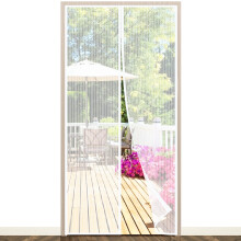 Magnetic Fly Screen Door, EGNBU Anti Mosquito Fly Curtain Door Screens Nets, Top-to-Bottom Seal Snaps Shut Automatically, Keep Fresh Air in&Bugs Out