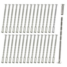 M3 Door Handle Fixing Screws, 30 Set door handle bolt through fixings m3 screw connecting bolts and sleeves for Doors handles Knobs