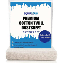 Cotton Dust Sheets for Painting & Decorating | Paint Sheets | Drop Cloth | Painting & Paint Cover Sheets | Dust Sheets for Furniture