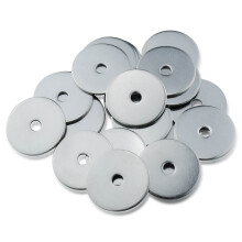 M4 Washers, M4 x 25mm Penny Washers, (Pack of 20) A2 304 Stainless Steel Washer, Flat Repair Washer, Large Metal Plain Round Chrome for Screws & Bolts