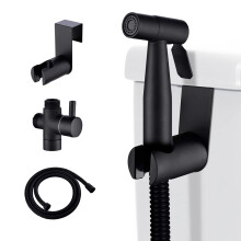 LOSCHEN Bidet Sprayer kit for Toilet, Hand Held Sprayer Shattaf Toilet Attachment Stainless Steel for Pet Bath/Personal Hygiene/Bathroom