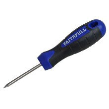 Faithfull FAIBRADSQ Soft-Grip Bradawl - Tapered Square Tip