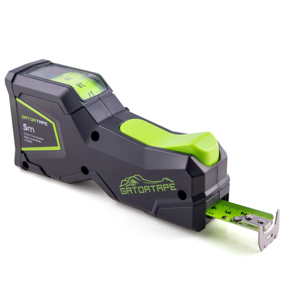 Gatortape Mk2.0 Â Class 1 Precision Tape Measure (Metric) | Top-View Reading | Ideal For Internal Measurements 5051226946202