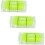 Taskar Mini Bubble Spirit Level x 3 Square 29mm 1